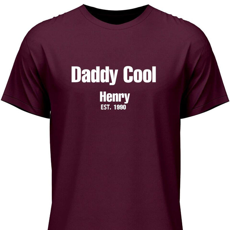 Daddy Cool - Personalisierbares T-Shirt