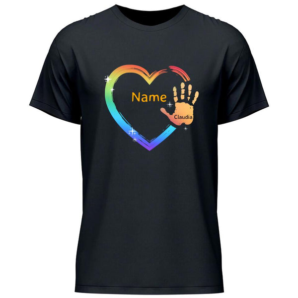 Herz Hände - Personalisierbares T-Shirt
