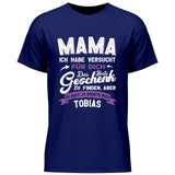 Geschenk für Mama - Personalisierbares T-Shirt