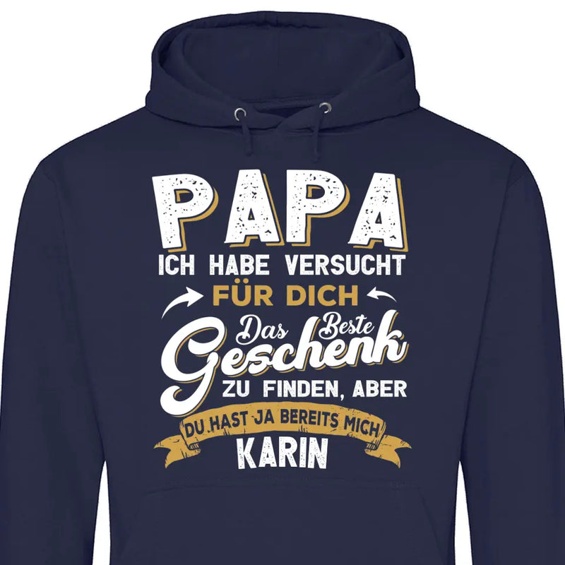 Papa Personalisierte Geschenke Pullover Personalisierte Pullover