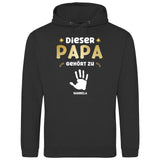 Dieser Papa gehört zu - Personalisierbarer Hoodie