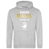 Dieser Papa gehört zu - Personalisierbarer Hoodie