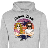 Dream Team seit - Personalisierbarer Hoodie