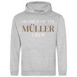 Familien Crew Member - Personalisierbarer Hoodie