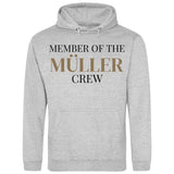 Familien Crew Member - Personalisierbarer Hoodie