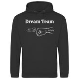 Dream Team mit Fäusten - Personalisierbarer Hoodie