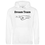Dream Team mit Fäusten - Personalisierbarer Hoodie