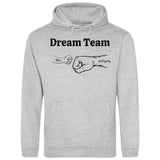 Dream Team mit Fäusten - Personalisierbarer Hoodie