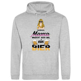 Mamas brauchen auch mal ein Bier - Personalisierbarer Hoodie