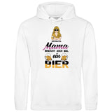 Mamas brauchen auch mal ein Bier - Personalisierbarer Hoodie