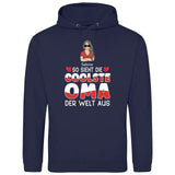 So sieht die coolste Oma aus - Personalisierbarer Hoodie