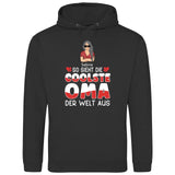 So sieht die coolste Oma aus - Personalisierbarer Hoodie