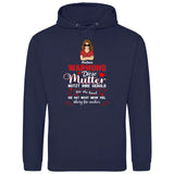 Warnung vor dieser Mutter - Personalisierbarer Hoodie