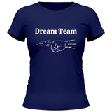 Dream Team mit Fäusten - Personalisierbares T-Shirt