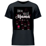 Diese Tolle Mama 2024 - Personalisierbares T-Shirt