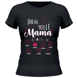 Diese Tolle Mama 2024 - Personalisierbares T-Shirt