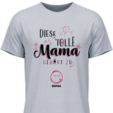 Diese Tolle Mama 2025 - Personalisierbares T-Shirt