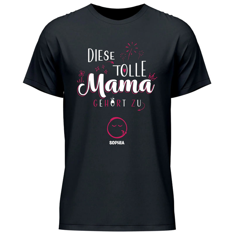 Diese Tolle Mama 2025 - Personalisierbares T-Shirt