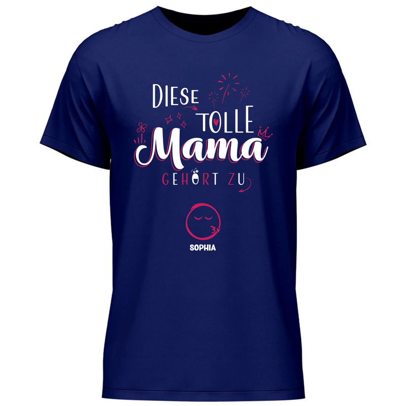 Diese Tolle Mama 2025 - Personalisierbares T-Shirt