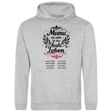 Mama zu sein ist das beste Leben - personalisierbarer Hoodie 2025 (Unisex)