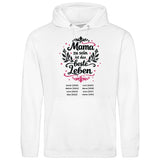 Mama zu sein ist das beste Leben - personalisierbarer Hoodie 2025 (Unisex)