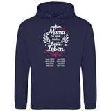 Mama zu sein ist das beste Leben - personalisierbarer Hoodie 2025 (Unisex)