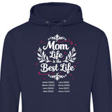 Mom Life is the Best LIfe - personalisierbarer Hoodie 2025 (Unisex)